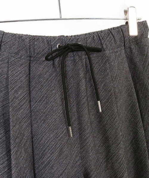 Magine(マージン)の「mp13467-Patterned Polyester Fabric Tapered Pants イージーパンツ(その他パンツ・メンズ・ブラック/杢グレー・44/46/48)」の7枚目の写真