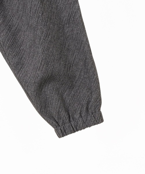 Magine(マージン)の「mp13467-Patterned Polyester Fabric Tapered Pants イージーパンツ(その他パンツ・メンズ・ブラック/杢グレー・44/46/48)」の5枚目の写真