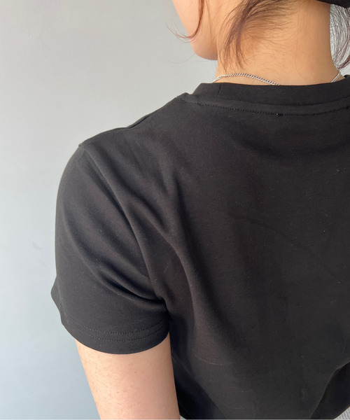 Fano Studios(ファノ ストゥディオズ)の「レタリングプリント ラウンドネック Tシャツ FC25S163【Fano Studios】(Tシャツ/カットソー・レディース・ネイビー/ブラック・S/M/L)」の20枚目の写真