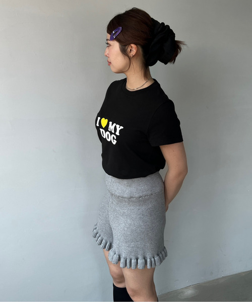 Fano Studios(ファノ ストゥディオズ)の「レタリングプリント ラウンドネック Tシャツ FC25S163【Fano Studios】(Tシャツ/カットソー・レディース・ネイビー/ブラック・S/M/L)」の19枚目の写真