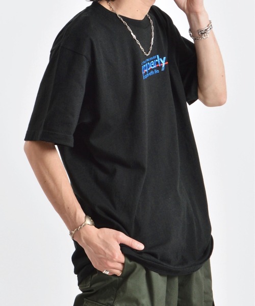 MODISH GAZE(モディシュガゼ)の「【MODISH GAZE】properly刺繍Tシャツ(Tシャツ/カットソー・レディース・ブラック/ネイビー/ホワイト・LARGE/MEDIUM)」の18枚目の写真