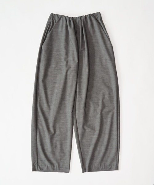 PRANK PROJECT（プランクプロジェクト）の「フロントギャザーイージーパンツ / Front Gathered Easy Pants（スラックス・レディース・グレー/ブラック/モカ・38/36）」の21枚目の写真