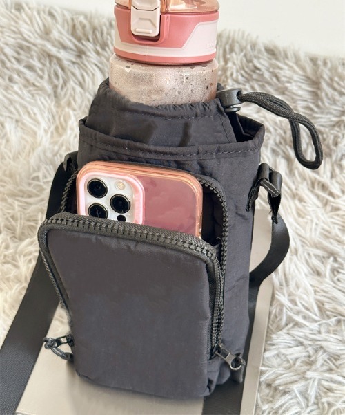 WEGO(ウィゴー)の「WEGO/マルチキンチャクポケットミニショルダーバッグ(ショルダーバッグ・レディース・ブラック/ブルー/ライム/グレー・FREE)」の15枚目の写真