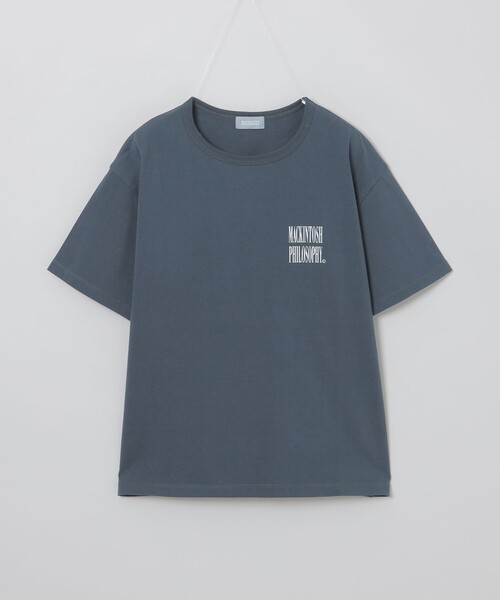 MACKINTOSH PHILOSOPHY（ﾏｯｷﾝﾄｯｼｭ ﾌｨﾛｿﾌｨｰ）の「GREY LABEL シャープロゴ 半袖Tシャツ（Tシャツ/カットソー・レディース・ホワイト/ベージュ/チャコールグレー・2/6）」の2枚目の写真
