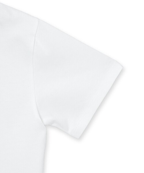 MACKINTOSH PHILOSOPHY（ﾏｯｷﾝﾄｯｼｭ ﾌｨﾛｿﾌｨｰ）の「GREY LABEL シャープロゴ 半袖Tシャツ（Tシャツ/カットソー・レディース・ホワイト/ベージュ/チャコールグレー・2/6）」の9枚目の写真