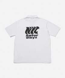 新品Saturdays Golf Saturdays 接触冷感 半袖ポロシャツL Seersucker SS Polo（ポロシャツ）｜Saturdays Golf（サタデーズ