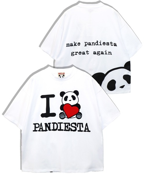 PANDIESTA(パンディエスタ)の「I LOVE PANDIESTA BIG Tシャツ(M2)(Tシャツ/カットソー・メンズ・ブラック/ホワイト/その他・S/XL/L/M)」の2枚目の写真
