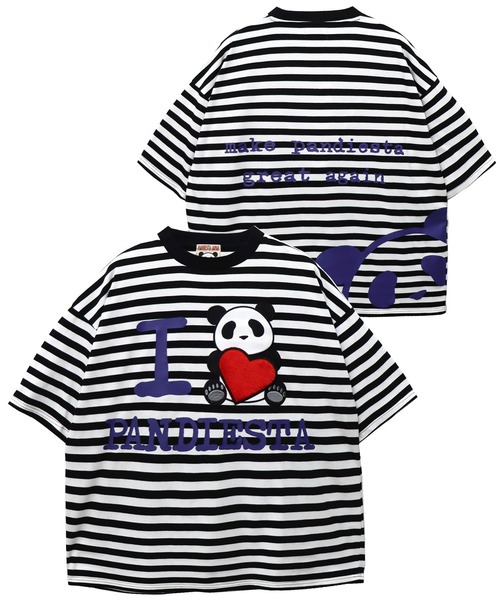 PANDIESTA(パンディエスタ)の「I LOVE PANDIESTA BIG Tシャツ(M2)(Tシャツ/カットソー・メンズ・ブラック/ホワイト/その他・S/XL/L/M)」の3枚目の写真