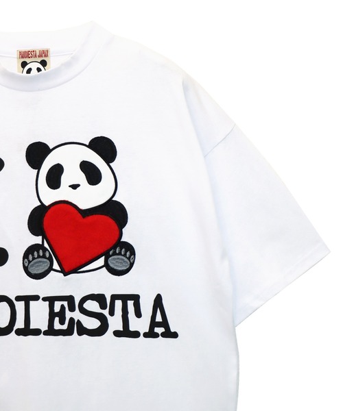 PANDIESTA(パンディエスタ)の「I LOVE PANDIESTA BIG Tシャツ(M2)(Tシャツ/カットソー・メンズ・ブラック/ホワイト/その他・S/XL/L/M)」の4枚目の写真