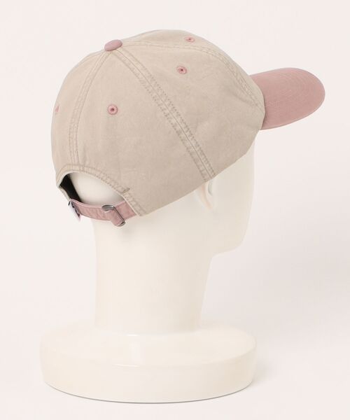 FILA（フィラ）の「FILA/フィラ キャップ FLU 2 TONE 6P CAP 251013606（キャップ・メンズ・ピンク/レッド/ブラウン・FREE）」の4枚目の写真