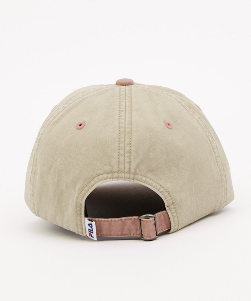 FILA（フィラ）の「FILA/フィラ キャップ FLU 2 TONE 6P CAP 251013606（キャップ・メンズ・ピンク/レッド/ブラウン・FREE）」の5枚目の写真