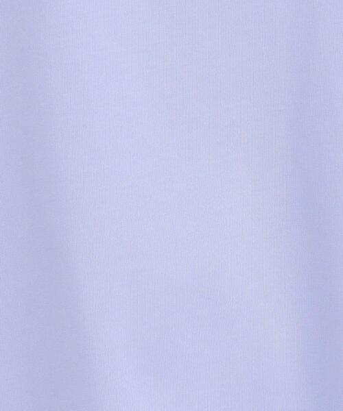 DRESKIP（ドレスキップ）の「【高レビュー/ひんやり/UV】アウトスタイルもサマになる さらさら抜け襟Tシャツ（Tシャツ/カットソー・レディース・ベージュ/ピンク系/チャコールグレー/ライトブルー・01/02/03/04）」の12枚目の写真