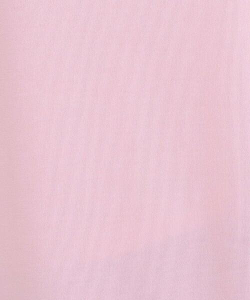 DRESKIP（ドレスキップ）の「【高レビュー/ひんやり/UV】アウトスタイルもサマになる さらさら抜け襟Tシャツ（Tシャツ/カットソー・レディース・ベージュ/ピンク系/チャコールグレー/ライトブルー・01/02/03/04）」の20枚目の写真