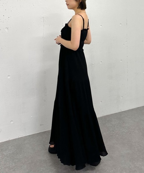 archives(アルシーヴ)の「ビスチェシャーリングコットンキャミワンピース(ワンピース・レディース・ブラック/オフホワイト/ブルー・MEDIUM)」の15枚目の写真