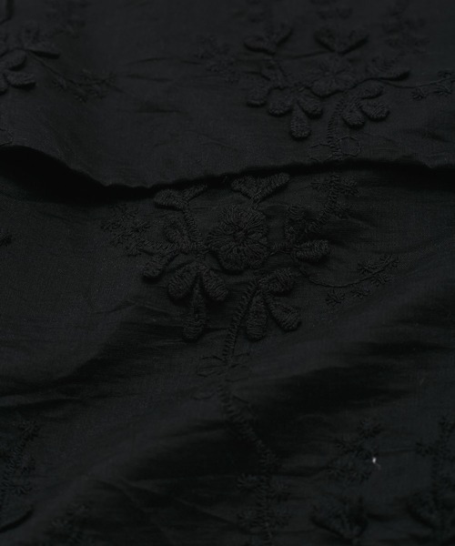 VIS（ビス）の「立体フラワービスチェ（キャミソール・レディース・ホワイト/ブラック・FREE）」の21枚目の写真