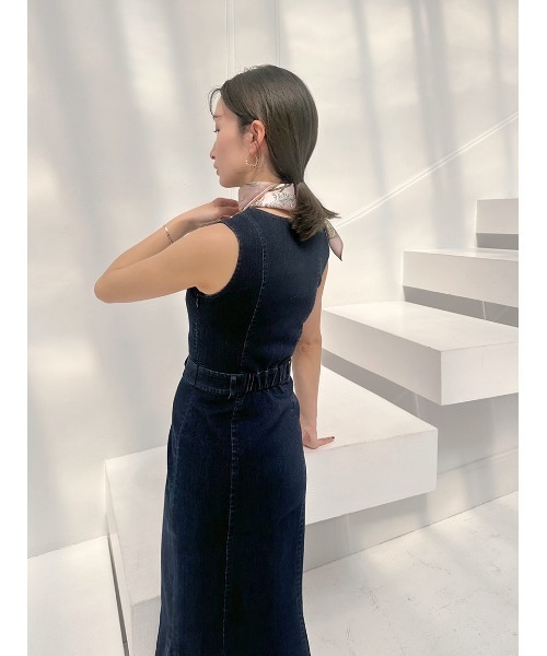 新品❣️スナイデル ❣️ デニムマーメイドワンピース　snidel 2025 デニムマーメイドワンピース（マキシ丈/ロングワンピース
