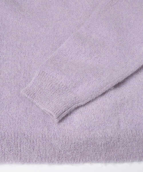 Dulcamara（ドゥルカマラ）の「モヘアショートニットPO（ニット/セーター・メンズ・ライラック/グレー/ダークグリーン・0/1）」の8枚目の写真
