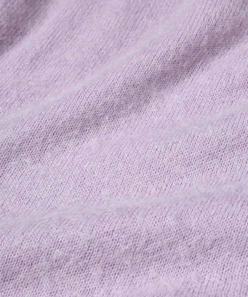 Dulcamara（ドゥルカマラ）の「モヘアショートニットPO（ニット/セーター・メンズ・ライラック/グレー/ダークグリーン・0/1）」の9枚目の写真