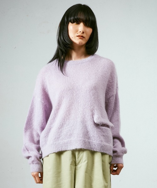 モヘアショートニットPO（ニット/セーター）｜Dulcamara（ドゥルカマラ