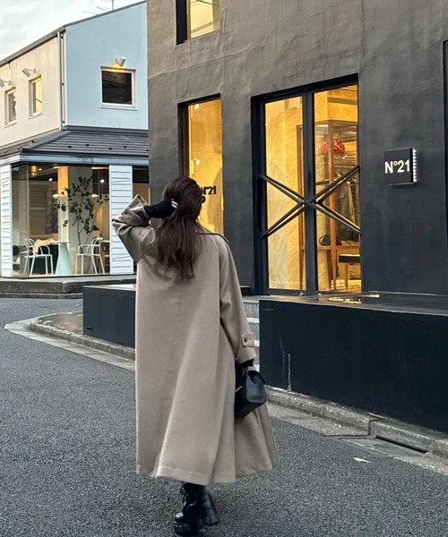 RANCLIC（ランクリック）の「テントラインロングコート（ダウン