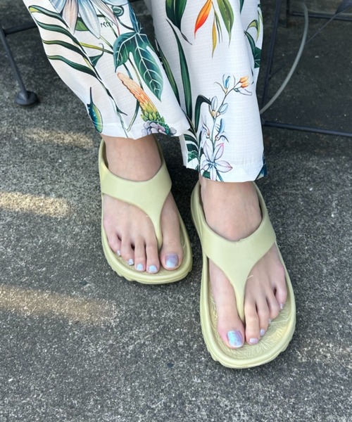 セール】【3カラー展開】厚底リラックストングサンダル
