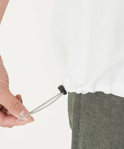 HOLLYWOOD RANCH MARKET(ハリウッドランチマーケット)の「フィールソーグッド プルオーバー Tシャツ(Tシャツ/カットソー・メンズ・ブルー/ブラック/オリーブ/ホワイト/ピンク/ライトグリーン/ベージュ/ネイビー・MEDIUM/SMALL/LARGE/X-LARGE)」の15枚目の写真