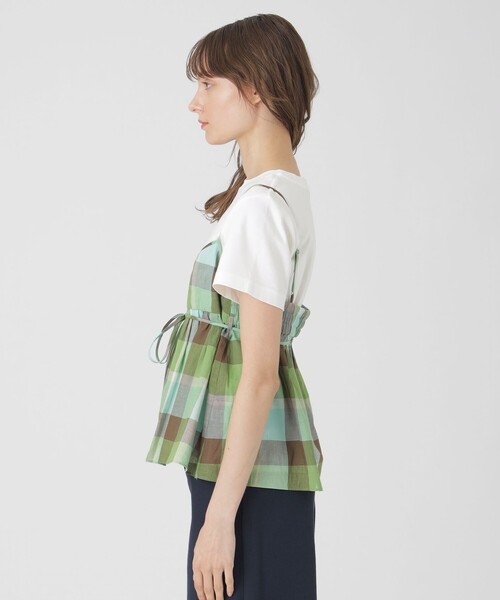 セール】ビスチェセットトップス（Tシャツ/カットソー）｜BLUE