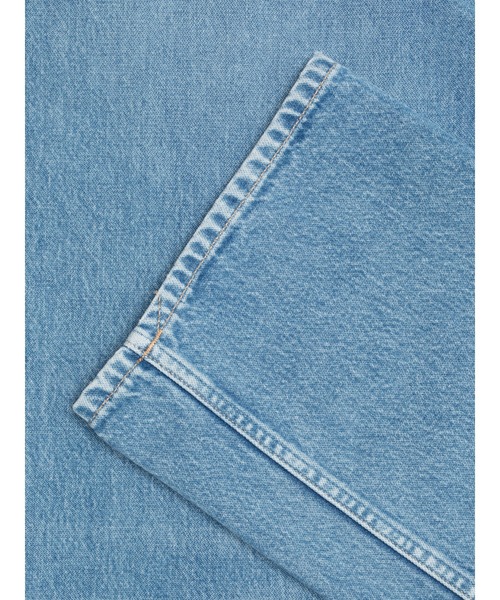 Nudie Jeans(ヌーディージーンズ)の「Nudie Jeans/ヌーディージーンズ Clean Eileen / ワイドストレートジーンズ / Desert Light Blue / レングス28(デニムパンツ・レディース・ライトインディゴブルー・24inch/28inch/27inch/26inch/25inch)」の2枚目の写真