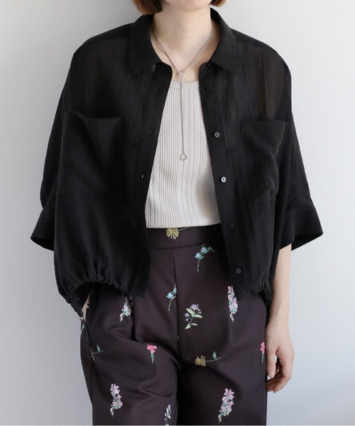 cepo（セポ）の「程よい透け感とふんわりシルエット♪〈イージー