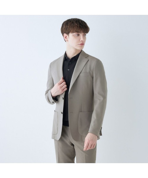 SUIT SELECT（スーツセレクト）の「【5分袖】洗えるレトロポロシャツ（ポロシャツ・メンズ・ネイビー/ブラック・SMALL/MEDIUM/LARGE/X-LARGE）」の7枚目の写真