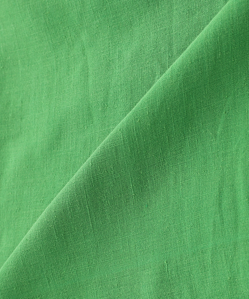 mii（ミー）の「mii (ミイ)RAW SILKハンドエンブロイダリークオーターシャツ（シャツ/ブラウス・メンズ・グリーン・MEDIUM）」の7枚目の写真