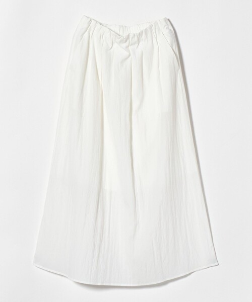【美品】ユナイテッドアローズ フレアロングスカート ベージュ Lサイズ UNITED ARROWS（ユナイテッドアローズ）の「＜UNITED ARROWS＞CE