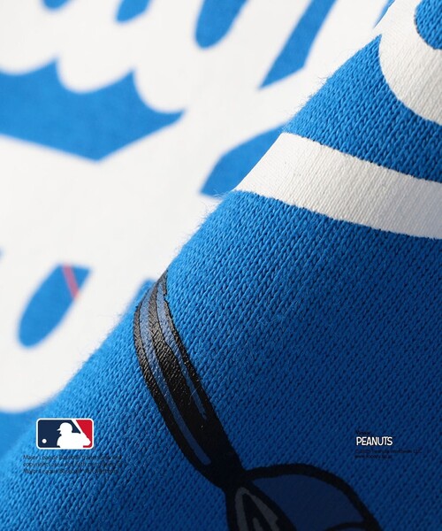 SHIPS（シップス）の「SHIPS KIDS:130～170cm / PEANUTS×MLB プリント Tシャツ（Tシャツ/カットソー・キッズ・オフホワイト/ブルー/ホワイト/ブラウン/ネイビー・X-LARGE/XX-LARGE/LARGE）」の12枚目の写真