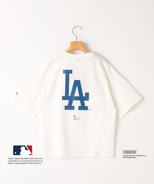 SHIPS（シップス）の「SHIPS KIDS:130～170cm / PEANUTS×MLB プリント Tシャツ（Tシャツ/カットソー・キッズ・オフホワイト/ブルー/ホワイト/ブラウン/ネイビー・X-LARGE/XX-LARGE/LARGE）」の15枚目の写真