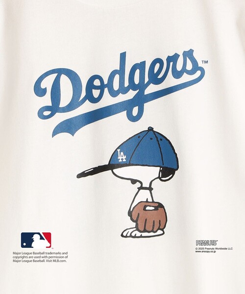 SHIPS（シップス）の「SHIPS KIDS:130～170cm / PEANUTS×MLB プリント Tシャツ（Tシャツ/カットソー・キッズ・オフホワイト/ブルー/ホワイト/ブラウン/ネイビー・X-LARGE/XX-LARGE/LARGE）」の16枚目の写真