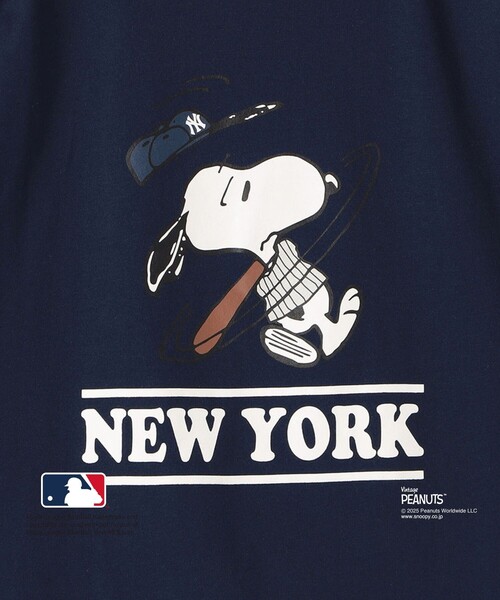 SHIPS（シップス）の「SHIPS KIDS:130～170cm / PEANUTS×MLB プリント Tシャツ（Tシャツ/カットソー・キッズ・オフホワイト/ブルー/ホワイト/ブラウン/ネイビー・X-LARGE/XX-LARGE/LARGE）」の18枚目の写真