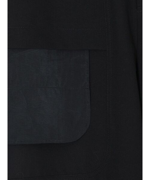 UN3D.（アンスリード）の「SHEER POCKET 2WAY COCOON PT / シアーポケット2WAYコクーンパンツ（その他パンツ・レディース・ブラック/グレー・38/36）」の4枚目の写真