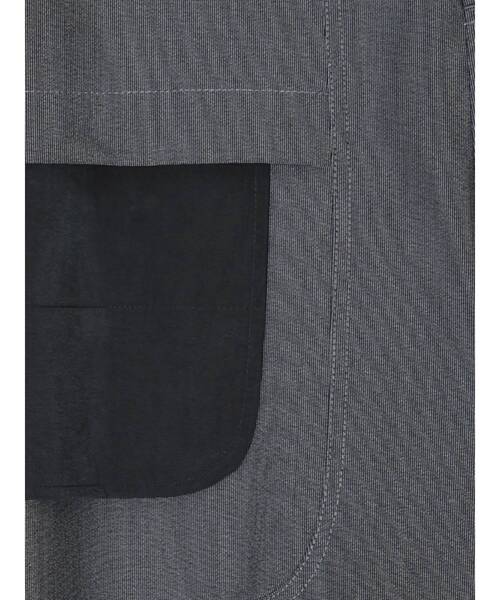 UN3D.（アンスリード）の「SHEER POCKET 2WAY COCOON PT / シアーポケット2WAYコクーンパンツ（その他パンツ・レディース・ブラック/グレー・38/36）」の3枚目の写真