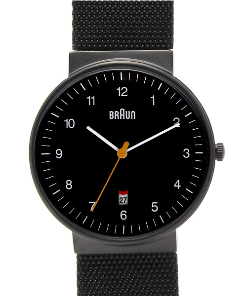 bpr BEAMS(ビーピーアール ビームス )の「BRAUN / ウォッチ(BN0032BLK)(アナログ腕時計・メンズ・ブラック・ONE SIZE)」の1枚目の写真