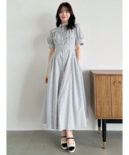 【POLOBCSコラボ】コルセットスウィッチングシャツワンピース POLOBCSコラボ】コルセットスウィッチングシャツワンピース