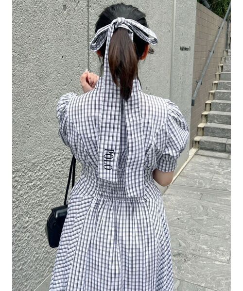 POLOBCSコラボ】コルセットスウィッチングシャツワンピース
