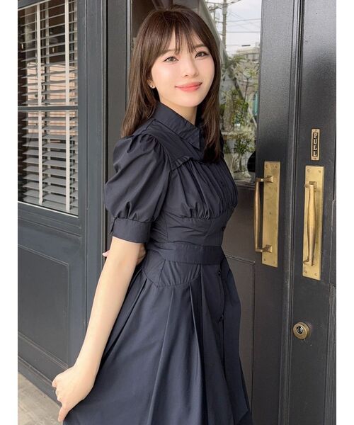セール】【POLOBCSコラボ】コルセットスウィッチングシャツ
