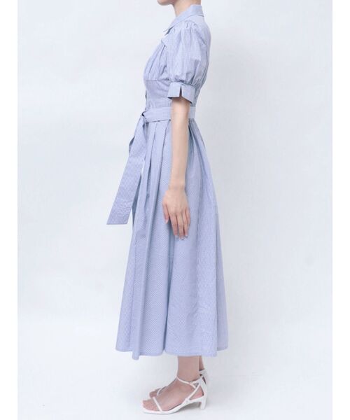 POLOBCSコラボ】コルセットスウィッチングシャツワンピース