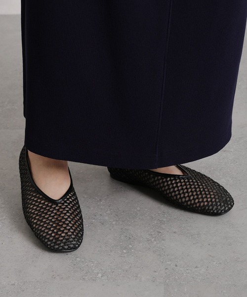 studio CLIP（スタディオクリップ）の「メッシュスクエアパンプス（パンプス・レディース・ベージュ/ライトグレー/ブラック・MEDIUM/LARGE）」の11枚目の写真