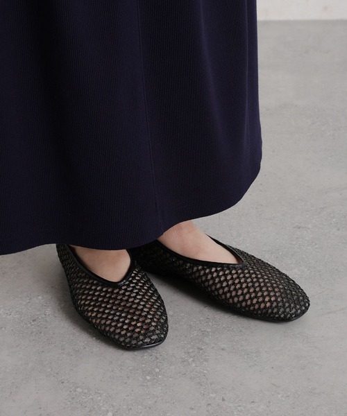 studio CLIP（スタディオクリップ）の「メッシュスクエアパンプス（パンプス・レディース・ベージュ/ライトグレー/ブラック・MEDIUM/LARGE）」の12枚目の写真