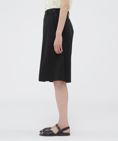 MARGARET HOWELL(マーガレットハウエル)の「HIGH TWIST COTTON TWILL(その他パンツ・レディース・ブラック・1)」の3枚目の写真