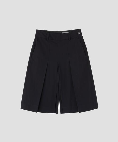 MARGARET HOWELL(マーガレットハウエル)の「HIGH TWIST COTTON TWILL(その他パンツ・レディース・ブラック・1)」の4枚目の写真