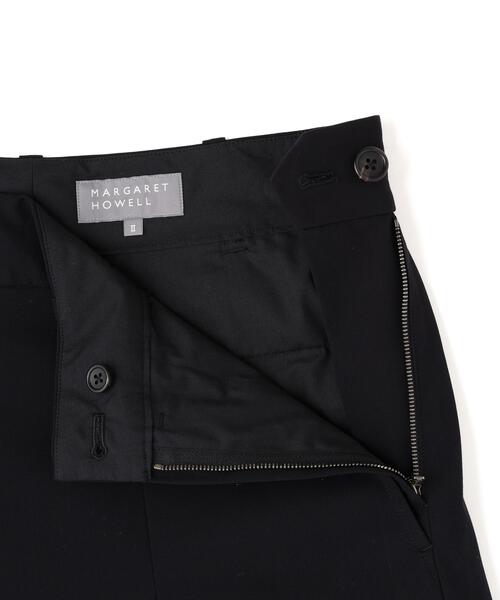 MARGARET HOWELL(マーガレットハウエル)の「HIGH TWIST COTTON TWILL(その他パンツ・レディース・ブラック・1)」の6枚目の写真