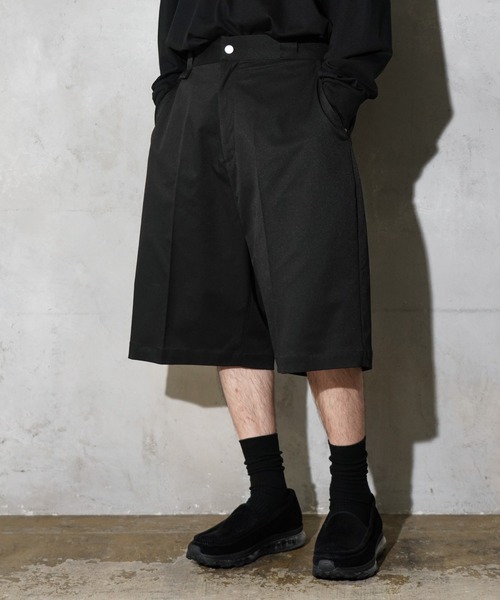 SUNNY  SPORTS（サニースポーツ）の「SUNNY SPORTS / サニースポーツ LIGHT TWILL BAGGY SHORTS ライトツイル バギーショーツ Aラインシルエット ワイド ビッグ ショートパンツ（その他パンツ・メンズ・チャコールグレー/ブラック・LARGE/MEDIUM）」の10枚目の写真