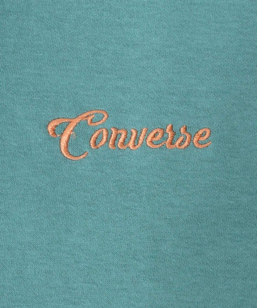 CONVERSE(コンバース)の「CONVERSE(コンバース)ドライ素材 シューズグラフィックバックプリントTシャツ レディース(Tシャツ/カットソー・レディース・グリーン/オフホワイト/ネイビー/スミクロ・M/L)」の21枚目の写真